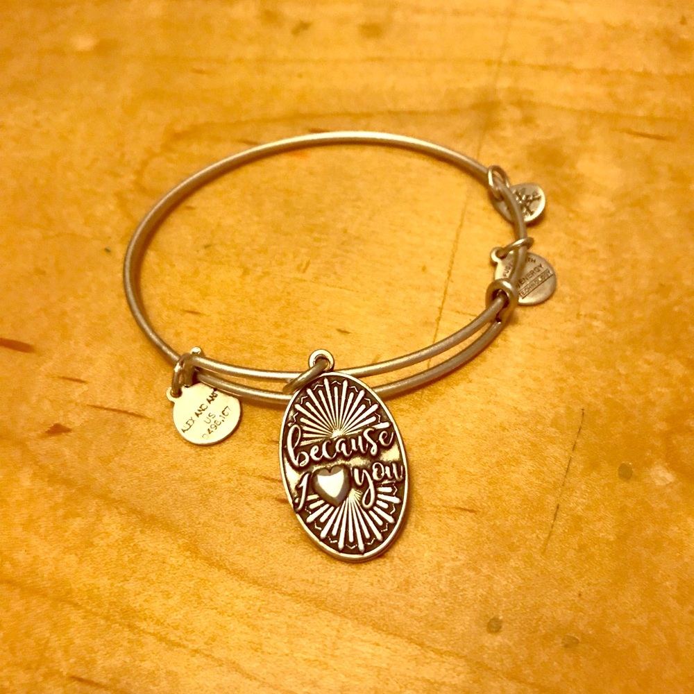 Alex + Ani Because I Love You bangle